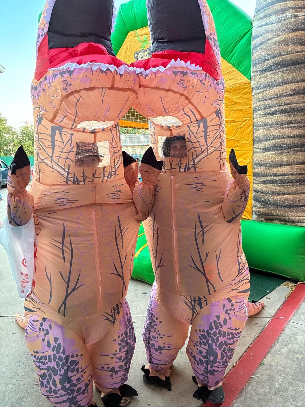 Adult Inflatable Dinosaur Costume